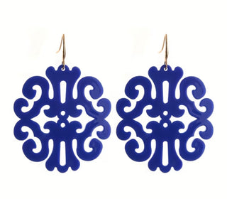 Southern Scroll Statement Earrings