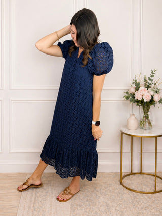 Meadow Whisper Midi Dress