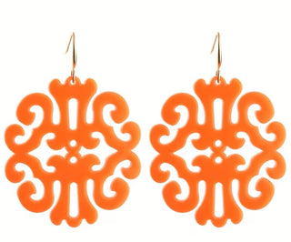 Southern Scroll Statement Earrings