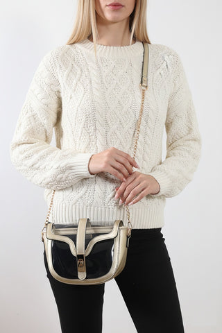 Clear Saddle Bag