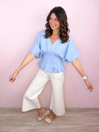 Polished Ease Top (Blue)