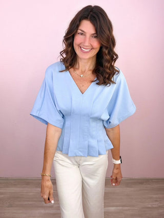Polished Ease Top (Blue)