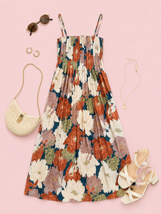 Lasting Impression Midi Dress (Teal)