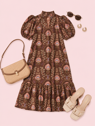 Storybook Garden Midi Dress