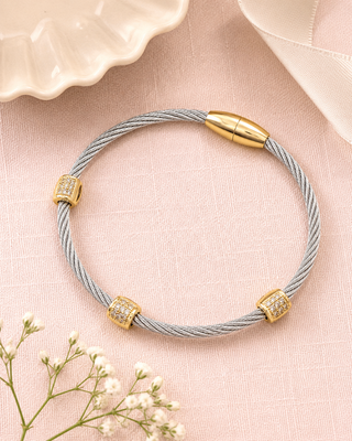 Gold CZ Bracelet