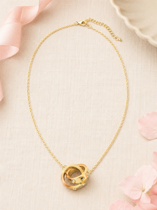Designer Inspired CZ Link Necklace