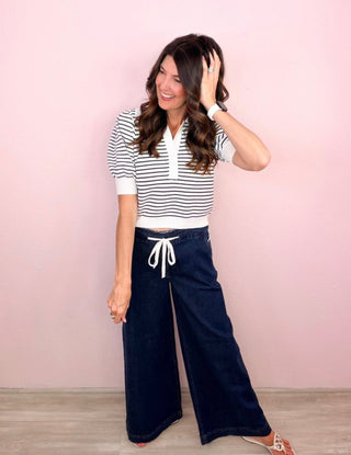 RISEN Slouchy Wide Leg Pants
