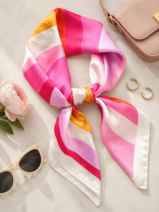 Pink Horizon Scarf