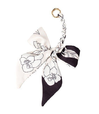 Bow Scarf Keychain