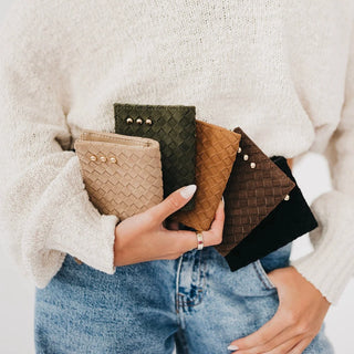 Pretty Simple® Kat Suede Wallet - 4 COLORS