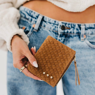 Pretty Simple® Kat Suede Wallet - 4 COLORS