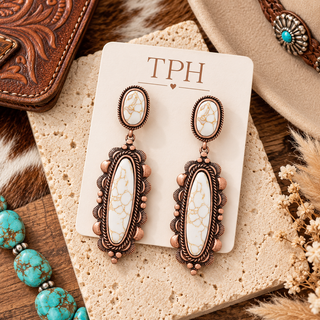 The Desert Heirloom Western Earrings 🤎