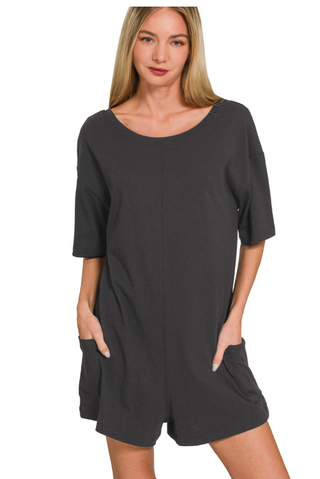 Double Take 2-Way Cotton Romper
