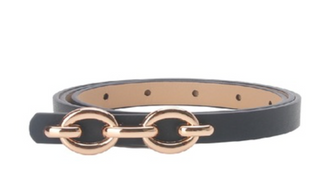 Linked Up Double-Chain Belt