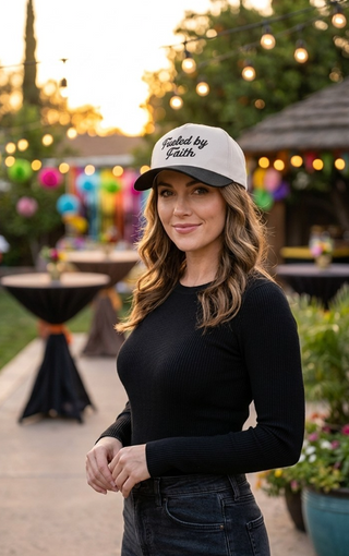 Fueled By Faith Two-Tone Snapback Hat