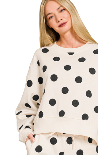 Spot On Cozy 2 Piece Set - Black