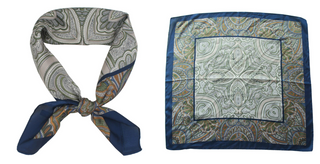Window Box Paisley Scarf
