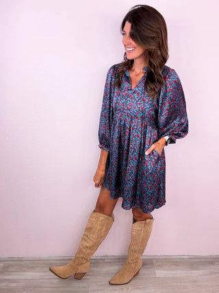 True Muse Floral Dress