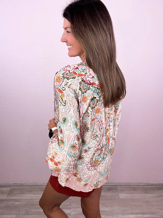 Paisley Perfect Top