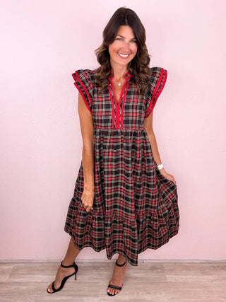 Delightful Plans Midi Dress