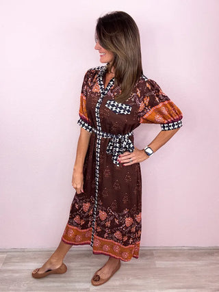 Fall Festivities Midi Dress