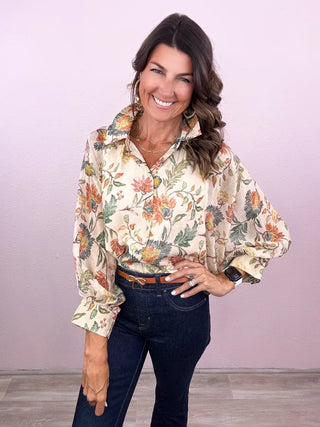 All Around Floral Top