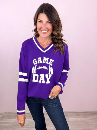Game Day Varsity Sweater