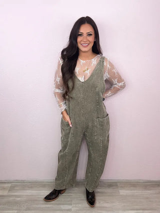 Latest Obsession Corduroy Overalls