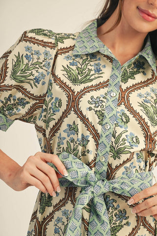 Curated Garden Midi Dress