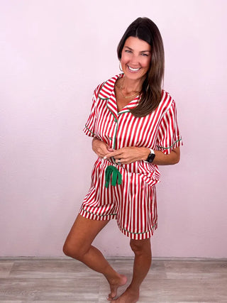 LMTD! Santa's Favorite Silk Pajama Set