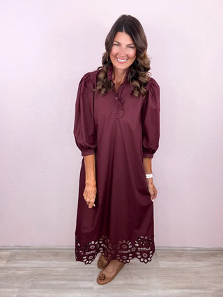 Charming Through Midi Dress