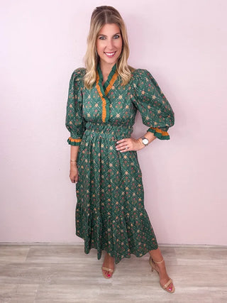 Grand Entrance Midi Dress