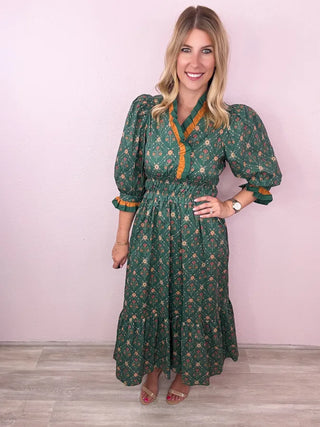 Grand Entrance Midi Dress