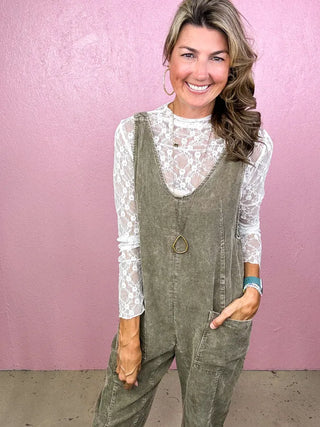 Latest Obsession Corduroy Overalls