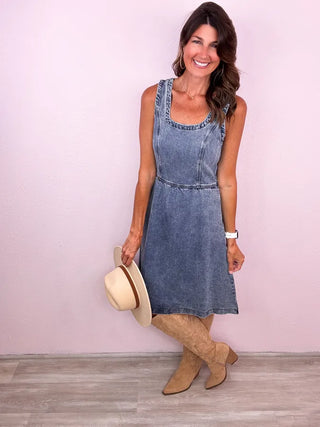 Monie Denim Dress
