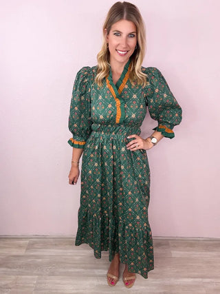 Grand Entrance Midi Dress