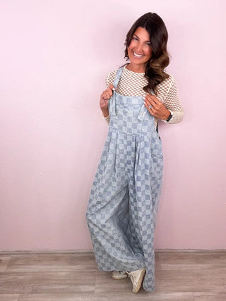 Checking All Boxes Jumpsuit