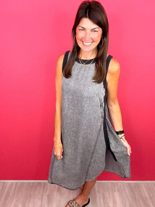 Better Days Tencel Midi Dress