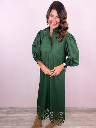 Charming Through Midi Dress