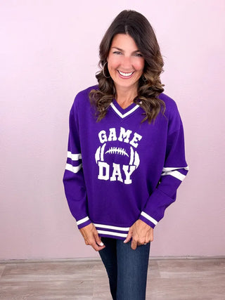 Game Day Varsity Sweater