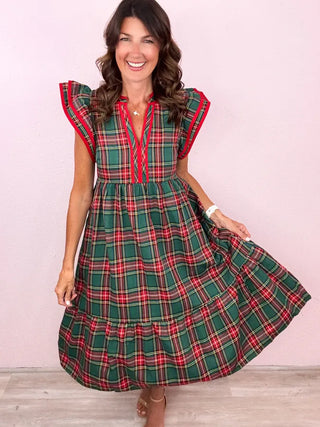 Delightful Plans Midi Dress