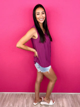 Pretty Perfect Sleeveless Top