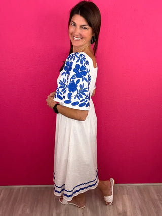 THML In The Meadows Midi Dress