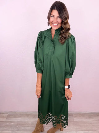 Charming Through Midi Dress