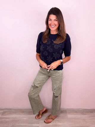 Long Time Coming Sweater Top