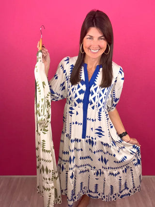 Here We Are Midi Dress