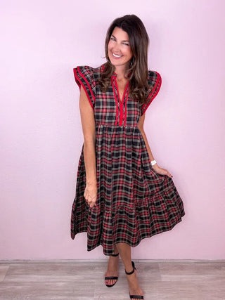 Delightful Plans Midi Dress