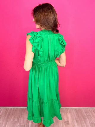 Romance Comes Easy Midi Dress