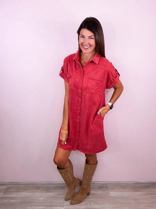 Southern Fall Favorite Shifter Dress