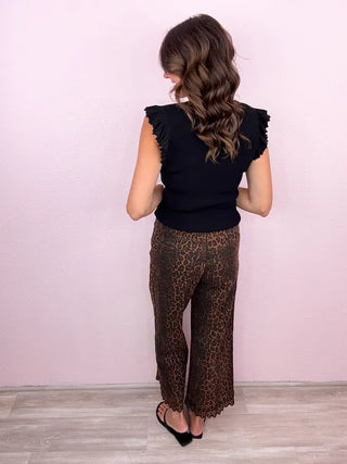 Chic Instincts Leopard Pants